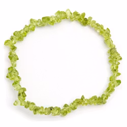 Chipsarmband - Peridot