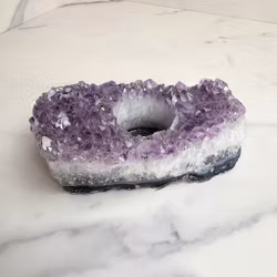 Ljuslykta Ametistkluster nr 1