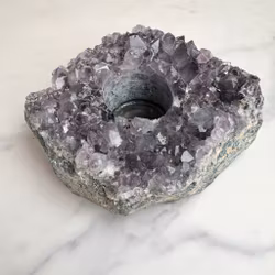 Ljuslykta Ametistkluster nr 3