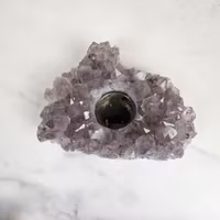 Ljuslykta Ametistkluster nr 4