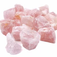 Rosenkvarts - Rå
