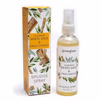 Smudge-spray (rumsspray) – Vit salvia & Palo Santo
