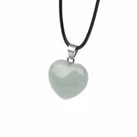 Halsband - Hjärta i Grön Aventurin