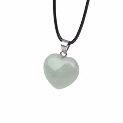 Halsband - Hjärta i Grön Aventurin