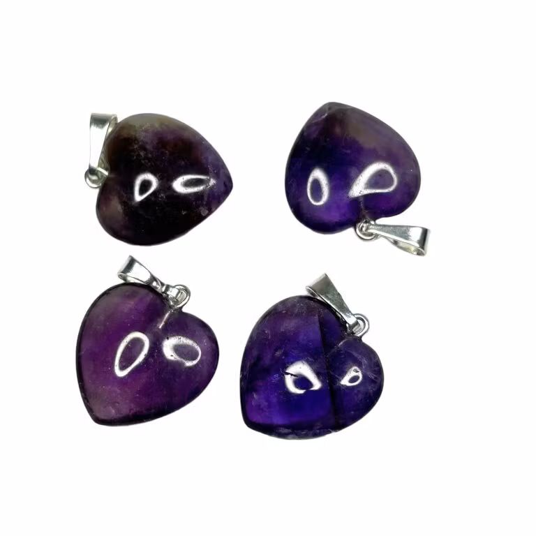 Hänge - Hjärta i Ametist