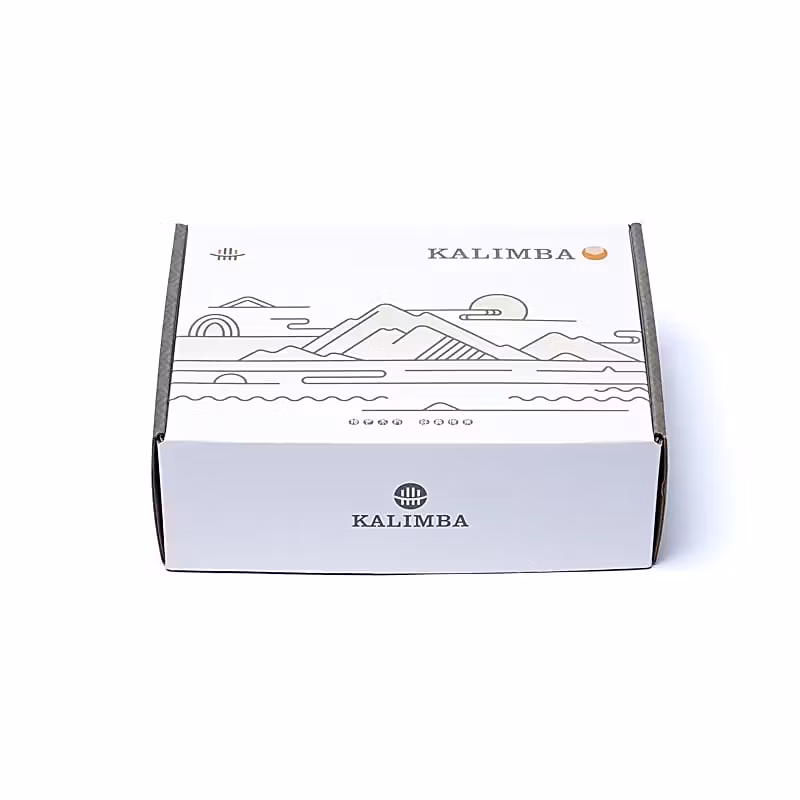 kartongen som kalimban levereras i