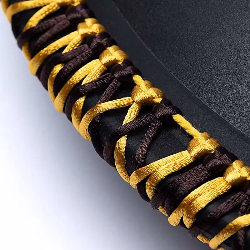 detaljbild på kanten av trumman