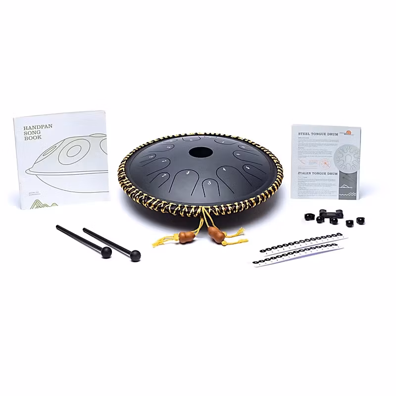 bild på trumman med tillbehör