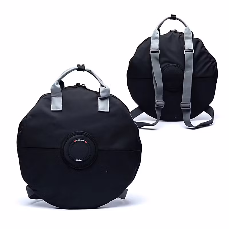 bild på väskan att bära trumman i som följer med