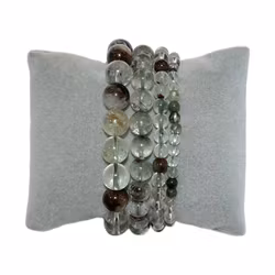 Lodolit - Armband (6 mm pärlor)