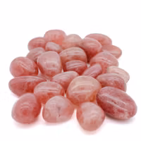 Jordgubbskvarts - Trumlad