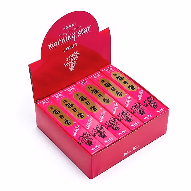 Morning star rökelse lotus