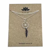 Halsband drömfångare i 925 silver