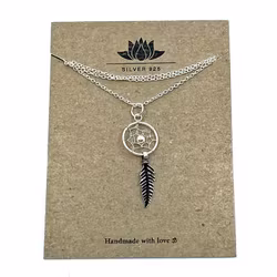 Halsband drömfångare i 925 silver