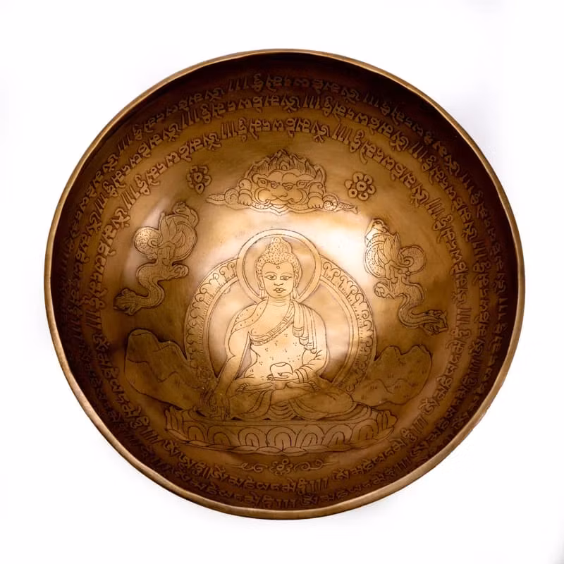 Klangskål Medicine Buddha - 24 cm