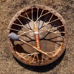 Shamantrumma Livets träd 1 - 50 cm