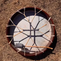 Shamantrumma Natur 1 - 50 cm