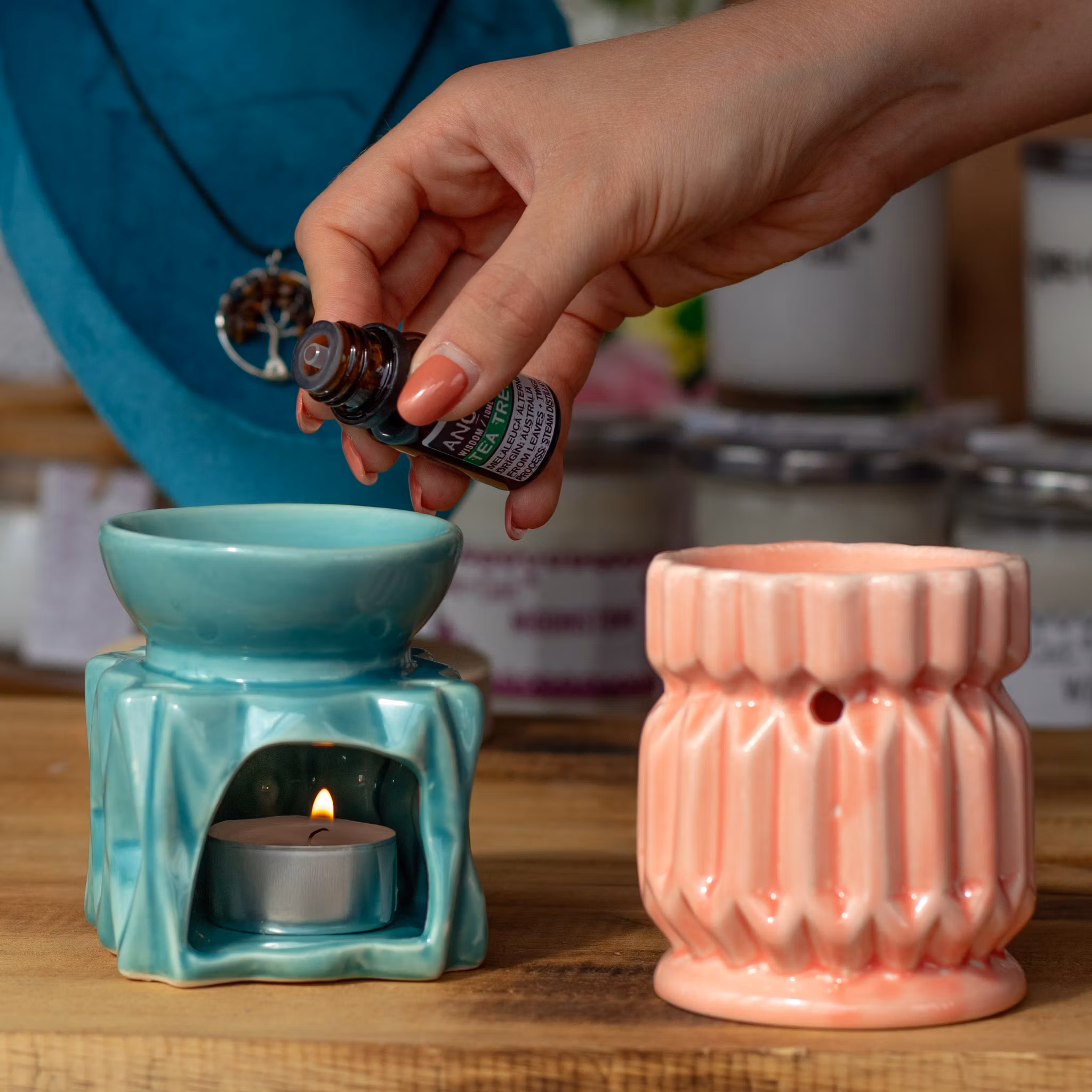 Aromalampa Geometric Pink