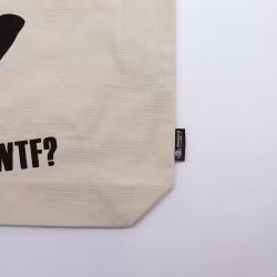 Tygväska - Svart Katt (WTF)