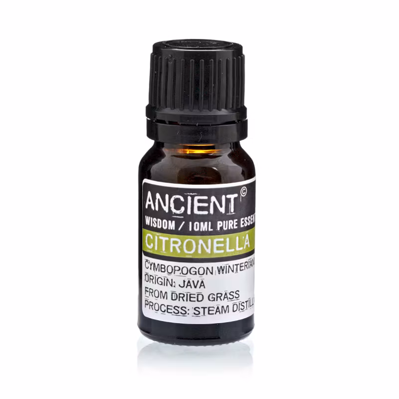 eterisk olja 10 ml, doft av citronella, varumärke ancient visdom