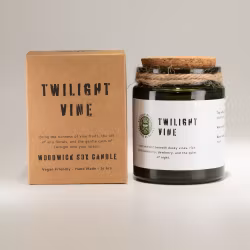 Doftljus med träveke, Twilight Vine