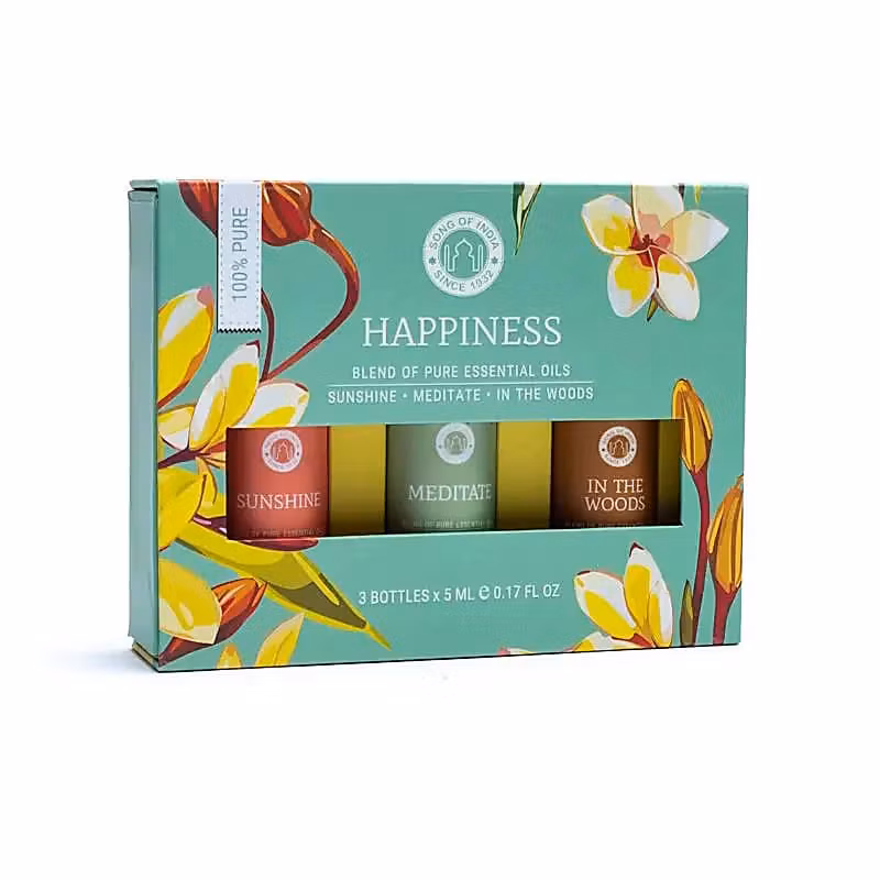 Happiness . kit med tre eteriska oljor