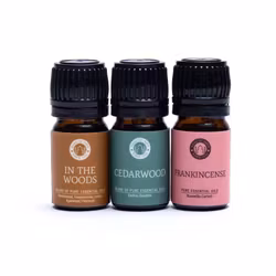 Woodsy – Set med eteriska oljor, 3 x 5 ml, Song of India