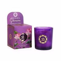 Doftljus, chakra 7, Sahasrara, Oud & Amber - Song of India