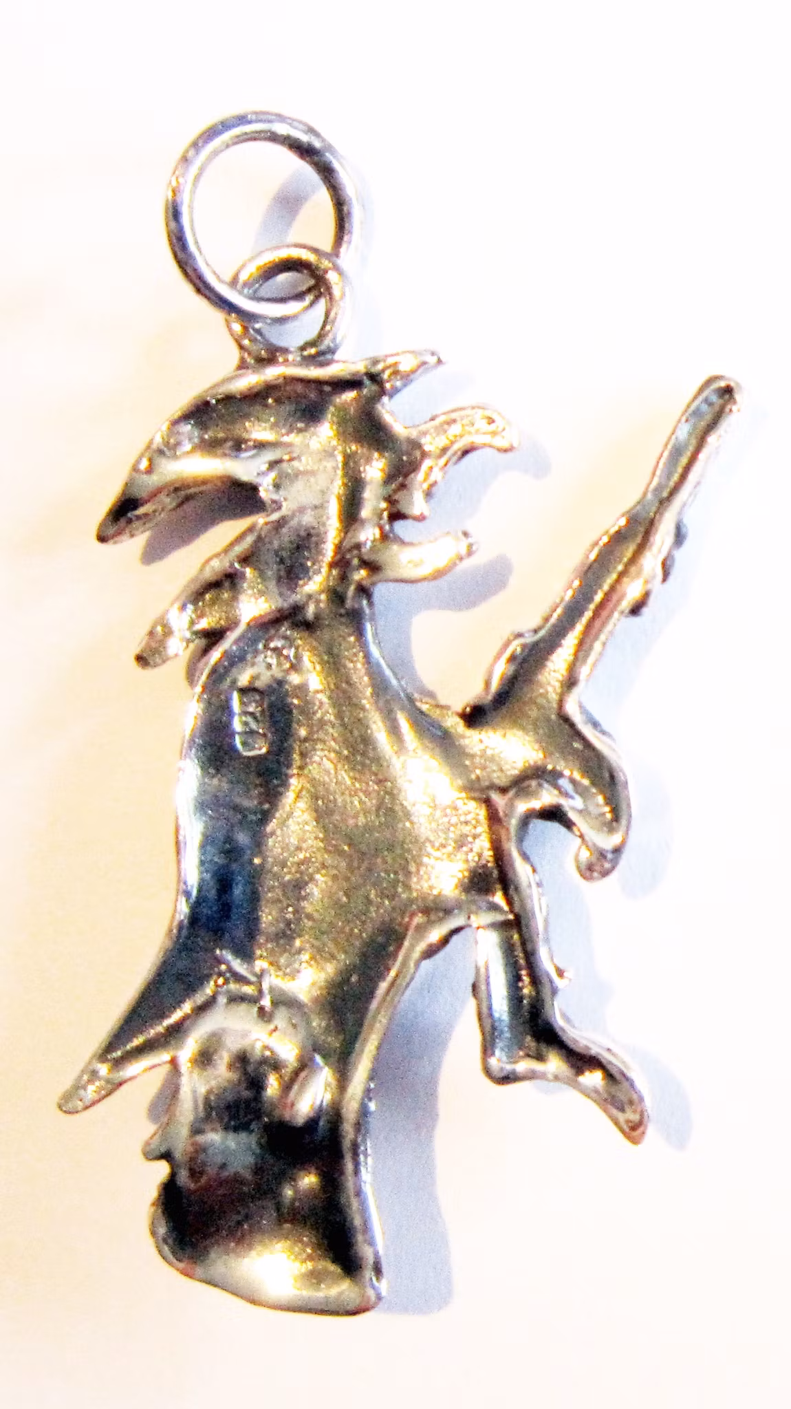 Flying Witch hänge i silver – 925 sterling silver, Flygande Häxa