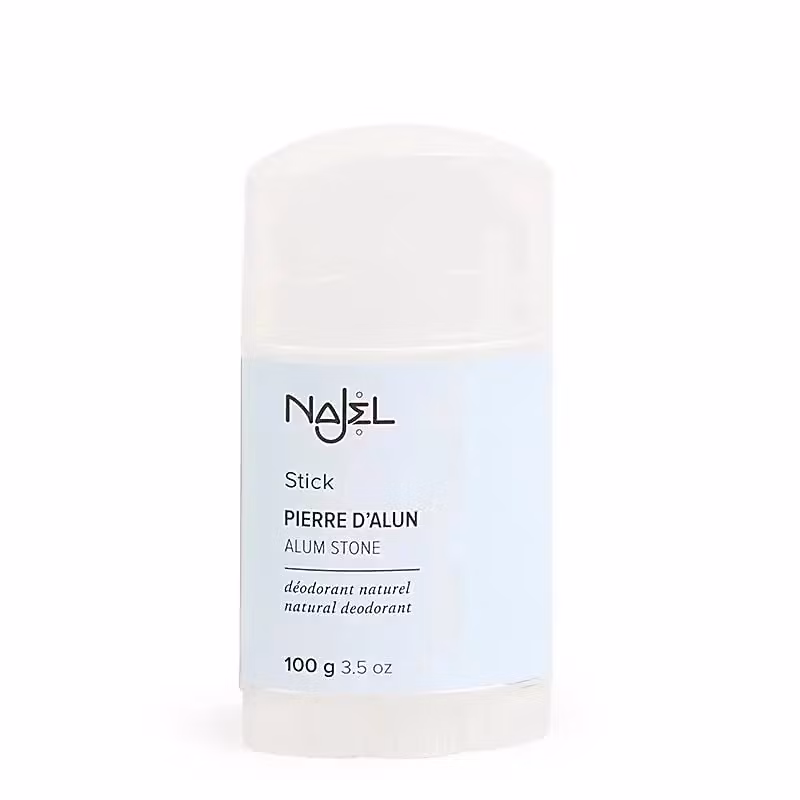 naturlig deodorant av alunsten från märket najal