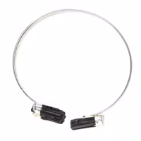 Armband Rå Svart Turmalin – Silverpläterad