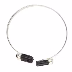 Armband Rå Svart Turmalin – Silverpläterad