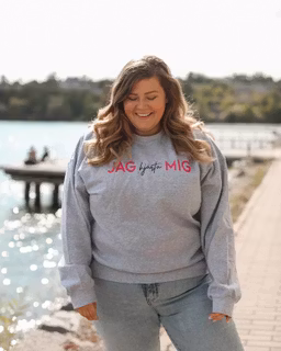 Sweatshirt "Jag hjärta mig"