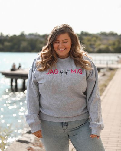 Sweatshirt "Jag hjärta mig"