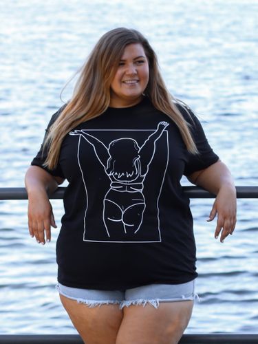 T-shirt "Linda-Marie Tecknad"