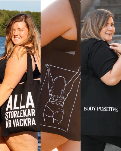 Paket: Alla svarta tygpåsar