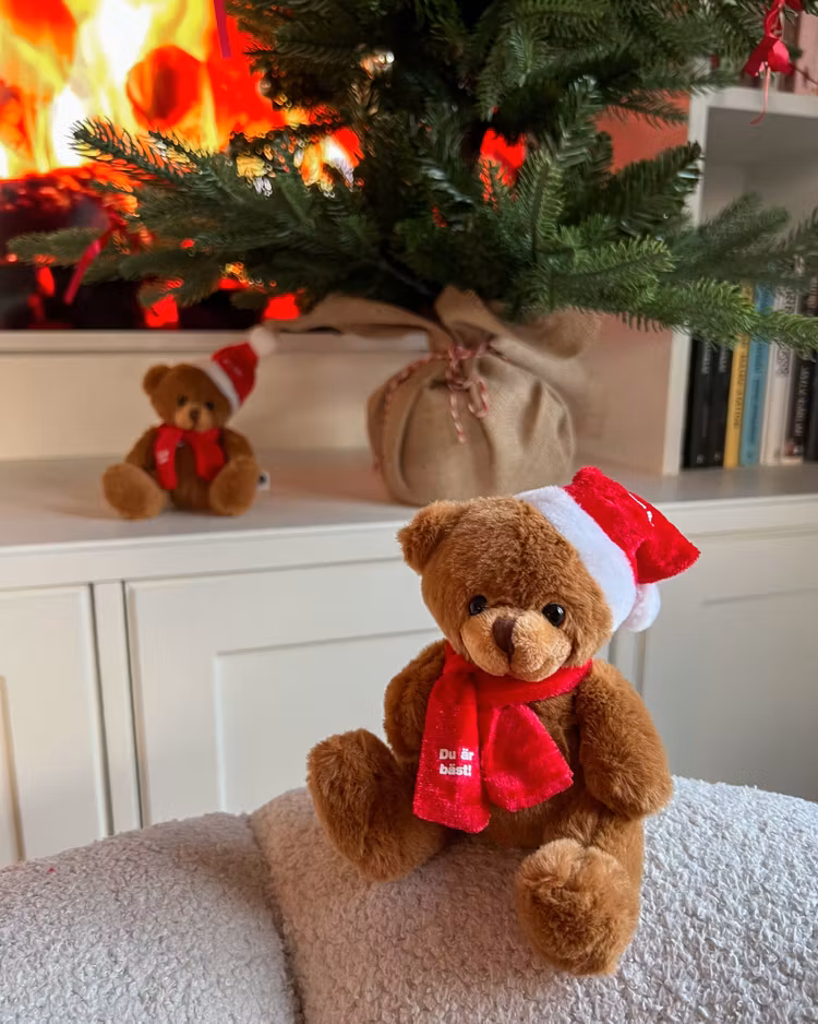 Gosedjur: Julnalle med tomteluva