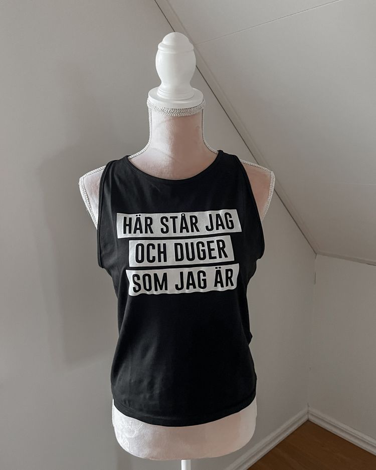 Linne "Här står jag och duger som jag är"