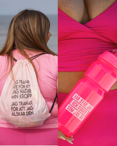 Black week bundle: Vattenflaska + Träningsväska