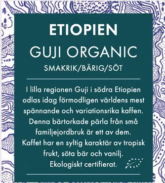 Etiopien - Guji Organic