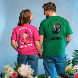 Mumin Stinky t-shirt Rogue grön