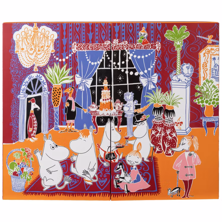 Mumin strumpjulkalender - Stl. 42/46