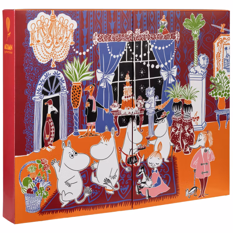 Mumin strumpjulkalender - Stl. 42/46