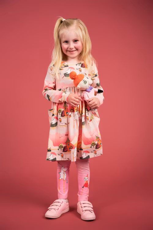 Mumin Störtflod leggings rosa