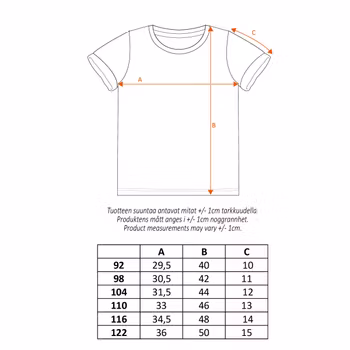 Pippi och poliserna t-shirt röd