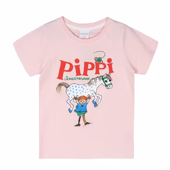 Pippi Långstrump t-shirt rosa