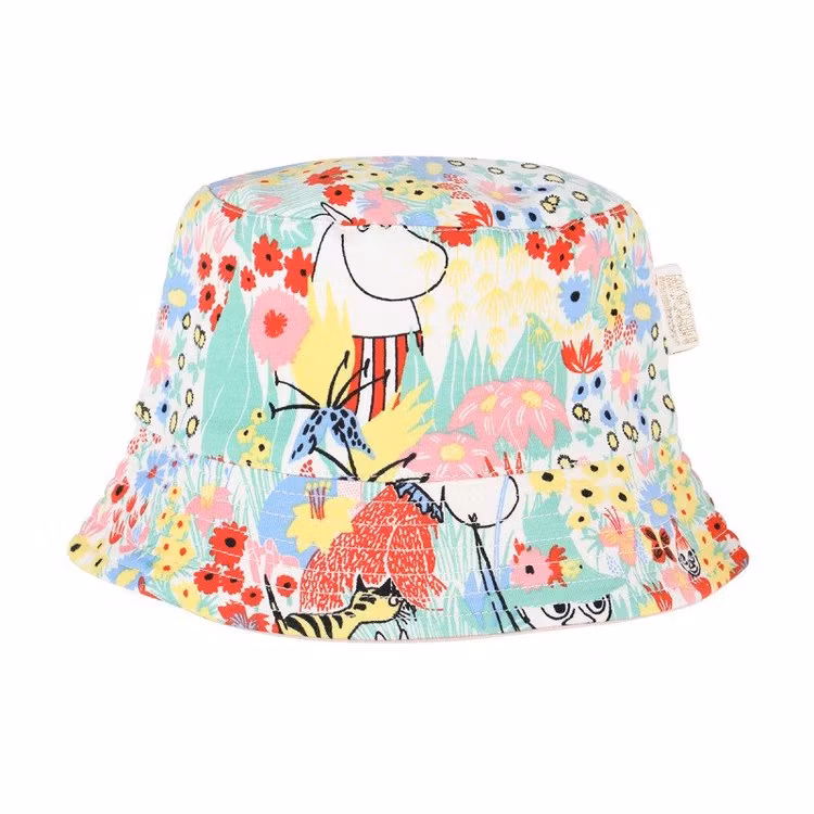 Mumin Smörblomma solhatt - Vändbar - Stl. 48/50