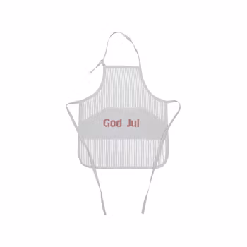 Barnförkläde recycled God Jul 2-5år