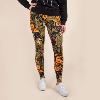 Mumin Elise Leggings Dröm oliv - Stl. S