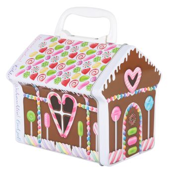 Pepparkakshus i plåt - Innehåller 8 st pepparkaksformar
